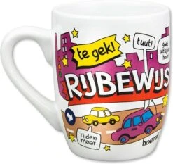 Paper Dreams Mok Cartoon-stijl Rijbewijs Keramiek 325ml Rood/wit 17 Paper Dreams Mok Cartoon-stijl Rijbewijs Keramiek 325ml Rood/wit -Merkloos Winkel 1200x1134 4