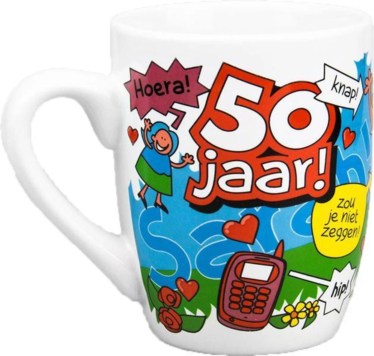 Cartoonmok Sarah - 50 Jaar 14 Cartoonmok Sarah - 50 Jaar - Afbeelding 12