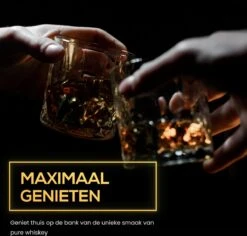 2BEHOME® Whiskey Set Met 2 Whiskey Glazen En 6 Whiskey Stones - Whiskeyglazen - Whisky - Cadeau Voor Man/vrouw -Merkloos Winkel 1200x1147 2