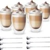 Vaja® Koffieglazen Set – Theeglazen Met Lepel – 350 Ml- Dubbelwandig - Cappuccino Glazen – Latte Macchiato Glazen - Theeglas 6 Stuks 2 Vaja® Koffieglazen Set – Theeglazen Met Lepel – 350 Ml- Dubbelwandig - Cappuccino Glazen – Latte Macchiato Glazen - Theeglas 6 Stuks -Merkloos Winkel 1200x1151 4