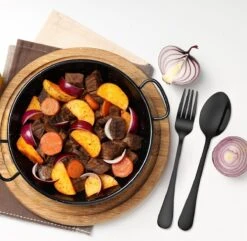 Strex Bestekset 6 Persoons - Zwart - 36-delig - Roestvrij Staal - Lepels, Messen, Vorken En Steakmessen - Hoogwaardige Kwaliteit 19 Strex Bestekset 6 Persoons - Zwart - 36-delig - Roestvrij Staal - Lepels, Messen, Vorken En Steakmessen - Hoogwaardige Kwaliteit -Merkloos Winkel 1200x1170 2