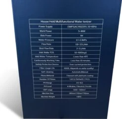 Basisch Water Generator | Water Ionisator En Zuivering | Actief Koolstoffilter | Phipower -Merkloos Winkel 1200x1172