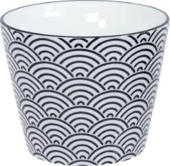 Tokyo Design Studio - Nippon Black Kopjes 180 Ml - Set Van 6 Stuks - Porselein - Zonder Geschenkdoos -Merkloos Winkel 1200x1173 7