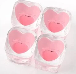 Malinsi Shotglaasjes - Hartvorm Shotglas 6 Stuks - 45ml - Borrelglaasjes - Liefde Glazen Voor Drank En Alcohol - Hart Shotglazen - Housewarming Cadeau Glas - Verjaardag -Merkloos Winkel 1200x1176 4