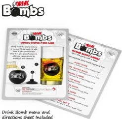 CKB LTD - Bomb Shots - Drank - Jagermeister Shotglaasjes Giftpack - Borrelglaasjes - Kunststof - Shotglazen - Zwart - 4 Stuks - Glazen Shotglas Likeur Drank Jagerbomb -Merkloos Winkel 1200x1177 4