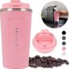 Triple J® Koffiebeker To Go - Thermosbeker - BPA & Lekvrij - 510ml - Roze -Merkloos Winkel 1200x1181 8
