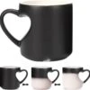 Malinsi Hart Mok - Hitte Kleur Veranderende Glazen - Zwart 330ml - Liefde Mokken - Koffie En Thee Beker - Theeglazen - Koffiebeker - Koffiemok - Hartjes Koffiekopjes - Cadeau Voor Man & Vrouw -Merkloos Winkel 1200x1183 8
