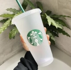 Starbucks Beker - Drinkbeker -Mok Met Rietje En Deksel - Herbruikbaar- Ijskoffie Beker- Milkshake Beker -Merkloos Winkel 1200x1184 10
