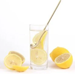 House Of Husk® Lange Theelepels Set - Latte Macchiato Lepels - Koffielepels - Theelepeltjes - RVS - 17cm - 6 Stuks - Goud -Merkloos Winkel 1200x1184 4