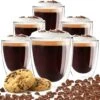 Luxe Dubbelwandige Koffieglazen - Latte Macchiato Glazen - Cappuccino Glazen - 300 ML - Set Van 6 -Merkloos Winkel 1200x1198 34