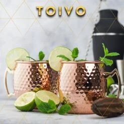 Toivo Moscow Mule Bekers Deluxe 2 Stuks - Brons - 500 Ml - Inclusief RVS Rietjes - Cocktailglas - Bekers 15 Toivo Moscow Mule Bekers Deluxe 2 Stuks - Brons - 500 Ml - Inclusief RVS Rietjes - Cocktailglas - Bekers -Merkloos Winkel 1200x1200 1041