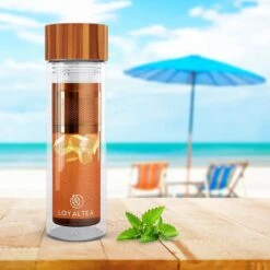 LoyalTea - Theeglas Met Filter - 350 Ml - Bamboo - Theeglazen -Merkloos Winkel 1200x1200 1105