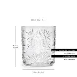 Libbey Drinkglas Atik - 230 Ml / 23 Cl - 6 Stuks - Vaatwasserbestendig - Vintage Design - Hoge Kwaliteit -Merkloos Winkel 1200x1200 1112