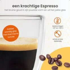 Goliving Dubbelwandige Koffieglazen - Koffiekopjes - Kopjes - Glazen - Theeglazen - Latte Macchiato - Cappuccino - Set Van 6 13 Goliving Dubbelwandige Koffieglazen - Koffiekopjes - Kopjes - Glazen - Theeglazen - Latte Macchiato - Cappuccino - Set Van 6 -Merkloos Winkel 1200x1200 1121