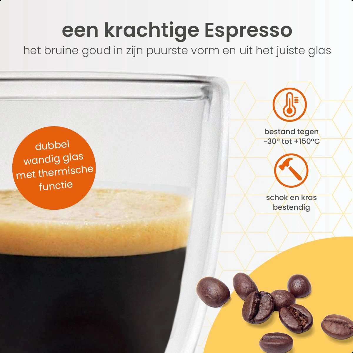 Goliving Dubbelwandige Koffieglazen - Koffiekopjes - Kopjes - Glazen - Theeglazen - Latte Macchiato - Cappuccino - Set Van 6 7 Goliving Dubbelwandige Koffieglazen - Koffiekopjes - Kopjes - Glazen - Theeglazen - Latte Macchiato - Cappuccino - Set Van 6 - Afbeelding 5