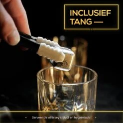 2BEHOME® Whiskey Set Met 2 Whiskey Glazen En 6 Whiskey Stones - Whiskeyglazen - Whisky - Cadeau Voor Man/vrouw -Merkloos Winkel 1200x1200 1133