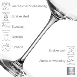 Leonardo Puccini Witte Wijnglazen - 560 Ml - Hoogte 24 Cm - 6 Stuks -Merkloos Winkel 1200x1200 1159