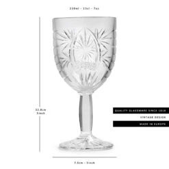 Libbey Wijnglas Atik - 230 Ml / 23 Cl - 6 Stuks - Ster Motief - Vaatwasserbestendig - Hoge Kwaliteit -Merkloos Winkel 1200x1200 1204