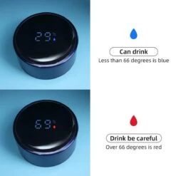 Slimme Thermosfles Met LCD Temperatuur Display - Curver Isolatiefles 0,5 Liter - Dubbelwandige Thermosfles - Thermosbeker - Isoleerfles - Thermoskan - Travel Mug - Bidon Drinkfles - Koffiebeker - Drinkflessen - RVS - Smart Thermos - Bidon - Metaal -Merkloos Winkel 1200x1200 124