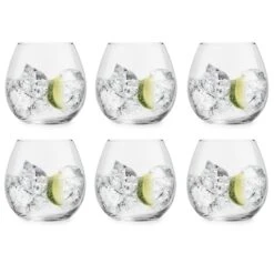 Merkloos Winkel 6 Libbey Gin Tonic Glas Cami - 720 Ml / 72 Cl - 6 Stuks - Vaatwasserbestendig - Geen Voetje - Zonder Steel - Modern - Trendy