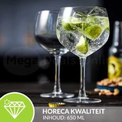 Merkloos 4x PREMIUM Gin & Tonic Glazen - Gin Tonic Glazenset - Cocktailglas - Gin Tonic Cocktailglazen - Cocktailset -Merkloos Winkel 1200x1200 1280