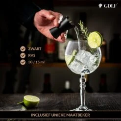 GDLF® Gin Tonic Glazen Set In Een Luxe Geschenkdoos - Incl. Zwarte RVS Maatbeker 30/15ML - Hoogwaardig Loodvrij Kristal - Made In Europe - Cocktail Glazen - 600ML - Cocktail Set - Gin Tonic Geschenkset - Cadeau Voor Man/Vrouw 14 GDLF® Gin Tonic Glazen Set In Een Luxe Geschenkdoos - Incl. Zwarte RVS Maatbeker 30/15ML - Hoogwaardig Loodvrij Kristal - Made In Europe - Cocktail Glazen - 600ML - Cocktail Set - Gin Tonic Geschenkset - Cadeau Voor Man/Vrouw -Merkloos Winkel 1200x1200 1294