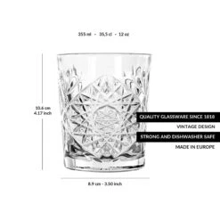 Libbey Drinkglas Hobstar - 355 Ml / 35,5 Cl - 6 Stuks - Vintage Design - Vaatwasserbestendig - Hoge Kwaliteit -Merkloos Winkel 1200x1200 1390