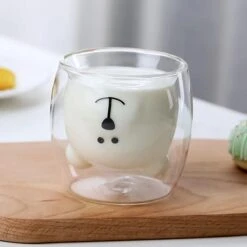 Set Van 2 Beer Design Dubbelwandige Glazen - Dubbelwandige Koffieglazen - Latte Macchiato Koffiemok/Koffiebeker - Double Glass Waterglazen - Theeglazen - Espresso Kopjes - Koffiekop & Koffiemok - Drinkglazen 250ML -Merkloos Winkel 1200x1200 1427