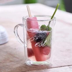 Riviera Maison Dubbelwandig Theeglas, Koffieglas Met Tekst - C'est Chaud Mug - Transparant - Glas 270 Ml - 1 Stuk -Merkloos Winkel 1200x1200 1431