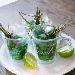 Riviera Maison Dubbelwandig Theeglas, Koffieglas Met Tekst - C'est Chaud Mug - Transparant - Glas 270 Ml - 1 Stuk -Merkloos Winkel 1200x1200 1432