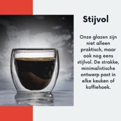 Powarkleen® - 250ml Set Met 6 Dubbelwandige Theeglazen - Theeglazen - Koffieglazen -Merkloos Winkel 1200x1200 1442