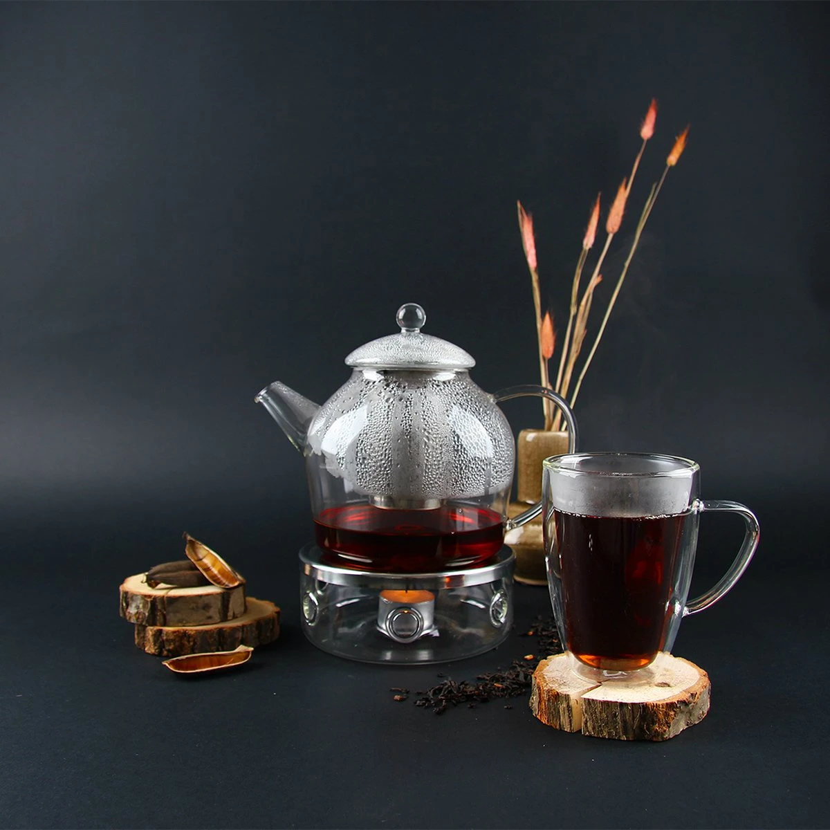 Bredemeijer - Dubbelwandig Glas Koffie/thee 320ml (set Van Twee Stuks) 6 Bredemeijer - Dubbelwandig Glas Koffie/thee 320ml (set Van Twee Stuks) - Afbeelding 4