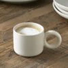 Riviera Maison Mokken Set Met Oor Marseille Mug 260 ML - Keramiek - Wit - 2 Stuks -Merkloos Winkel 1200x1200 1462
