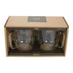 Gusta Fika - Glas - 400ml - Koffie Thee - Set 2 Stuks -Merkloos Winkel 1200x1200 1483