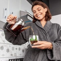 Dubbelwandige Koffieglazen - Cappuccino Glazen - Dubbelwandige Theeglazen - 300ML - 4x - Gratis Lepels -Merkloos Winkel 1200x1200 1539