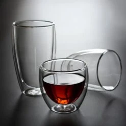 Merkloos Dubbelwandige Theeglazen - Dubbelwandige Koffieglazen - 6 Stuks - 350 Ml - Able & Borret -Merkloos Winkel 1200x1200 1558