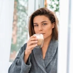 Luxe Dubbelwandige Koffieglazen - Latte Macchiato Glazen - Cappuccino Glazen - 300 ML - Set Van 6 -Merkloos Winkel 1200x1200 1563