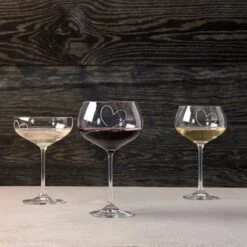 Riviera Maison Champagnecoupe, ChampagneGlas With Love Coupe - Transparant - Glas 400 Ml - 1 Stuk -Merkloos Winkel 1200x1200 1592