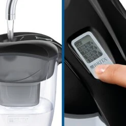 BRITA - Waterfilterkan Elemaris - Zwart - 3,5L - Inclusief 1 Maxtra+ Waterfilterpatroon 22 BRITA - Waterfilterkan Elemaris - Zwart - 3,5L - Inclusief 1 Maxtra+ Waterfilterpatroon -Merkloos Winkel 1200x1200 160