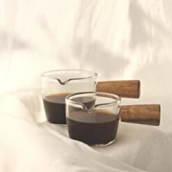 House Of Husk® Espresso Maat Glazen Set - Barista Shotglazen - Mini Maatbeker 50ml En 100ml - Multifuncitoneel Serveerkommetjes- Sauskom - Juskom - 2 Stuks -Merkloos Winkel 1200x1200 1618