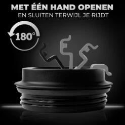 Volcan RVS Koffiebeker To Go - Thermosbeker - Theebeker - Coffee - Zwart -Merkloos Winkel 1200x1200 1640