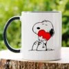 Snoopy Cute Mok - Snoopy Producten - Vrouwen Cadeautje - Valentijn Cadeautjes Voor Haar - Verjaardag Cadeau Man - Valentijn Cadeu Man - Mokken - Theeglazen - Koffiekopjes -Merkloos Winkel 1200x1200 1641