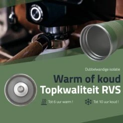 GOAT Outdoor RVS Koffiebeker To Go - Thermosbeker - Theebeker - Reisbeker - Lekvrij - 380ml - Groen 14 GOAT Outdoor RVS Koffiebeker To Go - Thermosbeker - Theebeker - Reisbeker - Lekvrij - 380ml - Groen -Merkloos Winkel 1200x1200 1691