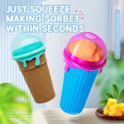 Frozen Magic Slushy Maker - Slush Puppy Maker - IJscrusher - Slush Puppy Beker - Slushy Puppy Maker - Slush Puppy Machine - Slush Maker - Slushy Cup - Tiktok - Blauw -Merkloos Winkel 1200x1200 1695