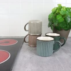 OTIX Koffiekopjes - Met Oor - Set Van 4 - Aardewerk - 250 Ml 14 OTIX Koffiekopjes - Met Oor - Set Van 4 - Aardewerk - 250 Ml -Merkloos Winkel 1200x1200 1740