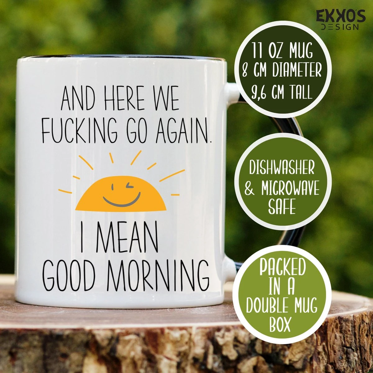 Goodmorning Mok - Mok Met Tekst - Grappige Mok - Verjaardag Cadeau - Cadeau Voor Man - Cadeau Voor Vrouw - Cadeau Voor Haar - Cadeau Voor Hem - Grappige Cadeau - Thee Glazen - Valentijn Cadeautjes - Koffiekopjes 5 Goodmorning Mok - Mok Met Tekst - Grappige Mok - Verjaardag Cadeau - Cadeau Voor Man - Cadeau Voor Vrouw - Cadeau Voor Haar - Cadeau Voor Hem - Grappige Cadeau - Thee Glazen - Valentijn Cadeautjes - Koffiekopjes - Afbeelding 3