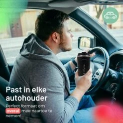 Triple J® Koffiebeker To Go - Thermosbeker - BPA & Lekvrij - 510ml - Zwart -Merkloos Winkel 1200x1200 1823