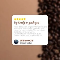 SIP !T® Premium RVS Koffiebeker To Go Thermosbeker – 380 ML – Herbruikbare Koffie & Theebeker – Lekvrij – Zwart - Valentijn -Merkloos Winkel 1200x1200 1842