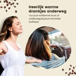 LaCardia Koffiebeker To Go Premium Zwart – Thermosbeker – Theebeker – 380ML – Herbruikbaar -Merkloos Winkel 1200x1200 1853