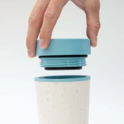 Circular & Co - Travel Mug - Koffiebeker To Go - Coffee To Go Beker - 227 Ml - Crème - Groen - 8oz - Duurzaam -Merkloos Winkel 1200x1200 1857